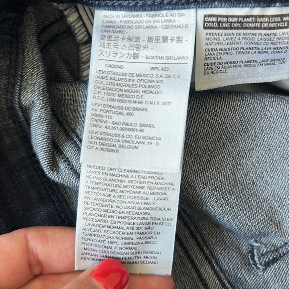 Levi’s 505 Straight Leg Jeans Size 27 - Picture 12 of 13